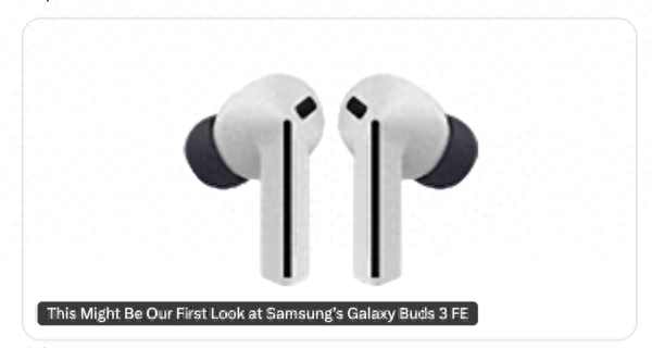 日昇配资 三星Galaxy Buds 3 FE渲染图曝光 黑牌配色新增AI功能