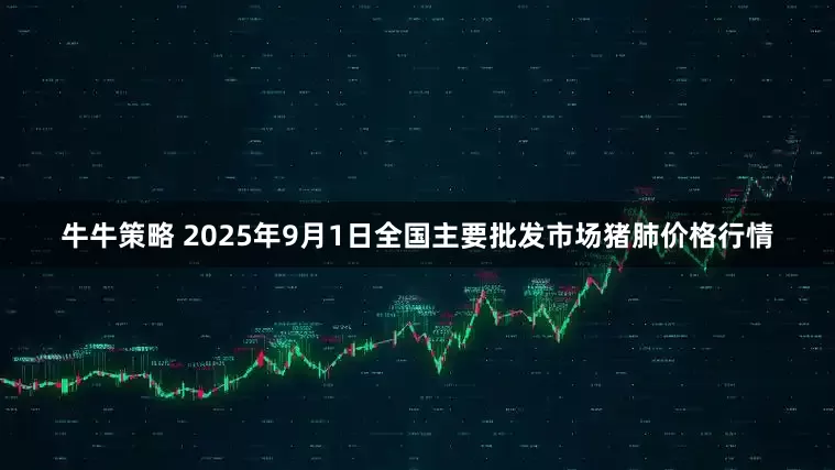 牛牛策略 2025年9月1日全国主要批发市场猪肺价格行情