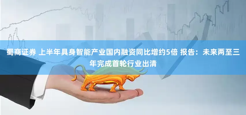 蜀商证券 上半年具身智能产业国内融资同比增约5倍 报告：未来两至三年完成首轮行业出清